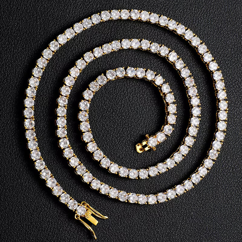 Moissanite Classic Tennis Necklace
