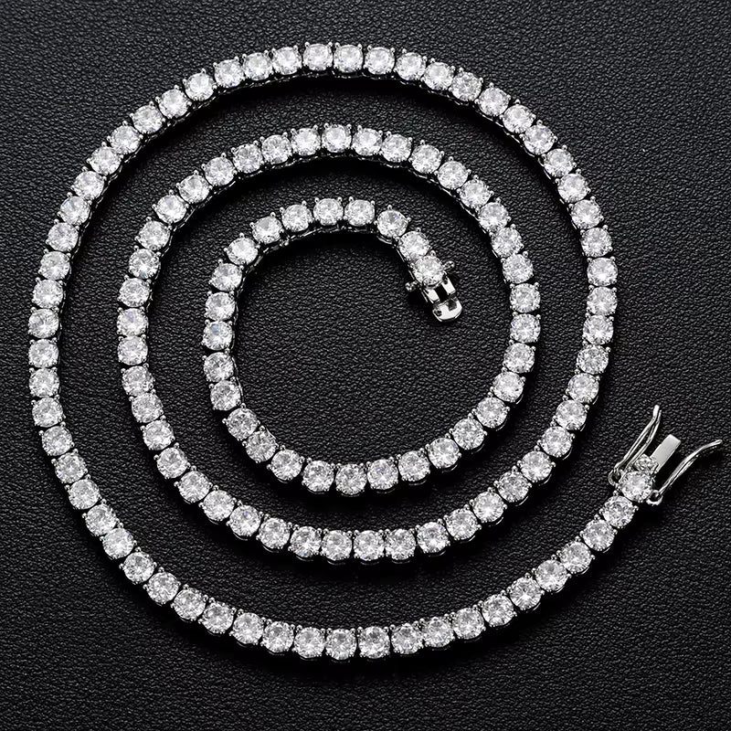 Moissanite Classic Tennis Necklace
