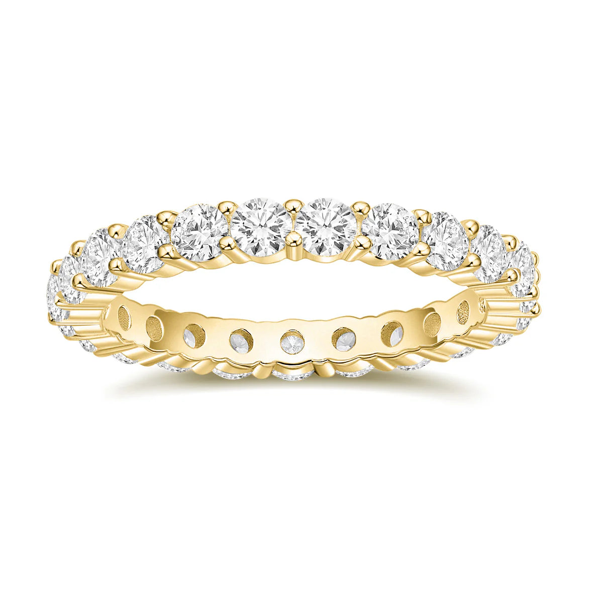 Moissanite Eternity Ring
