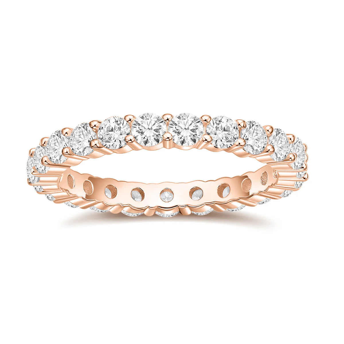 Moissanite Eternity Ring